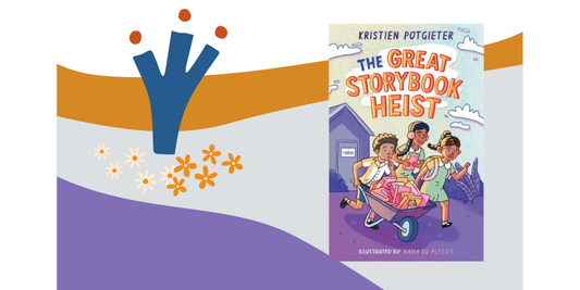 The Great Story Book Heist is "a tribute to the magic of libraries" - an interview with author Kristien Potgieter